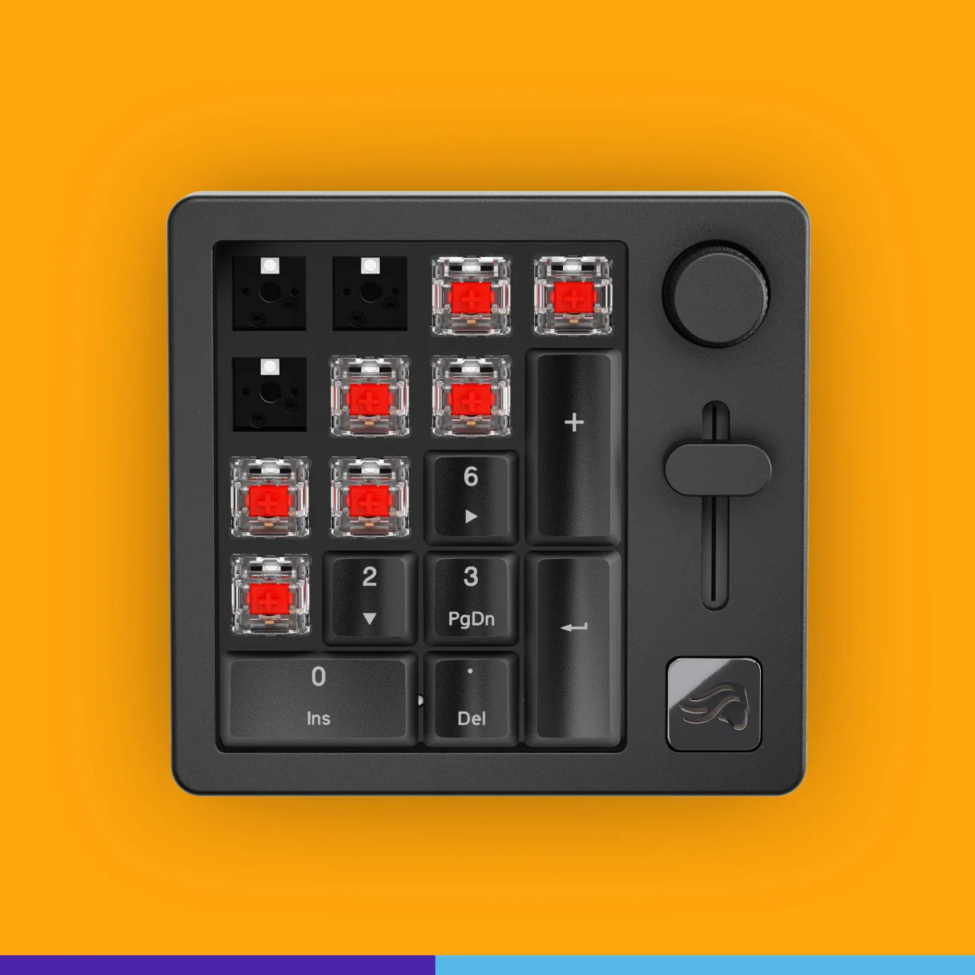 Featuring Glorious Fox Switches, the GMMK Numpad is made to last